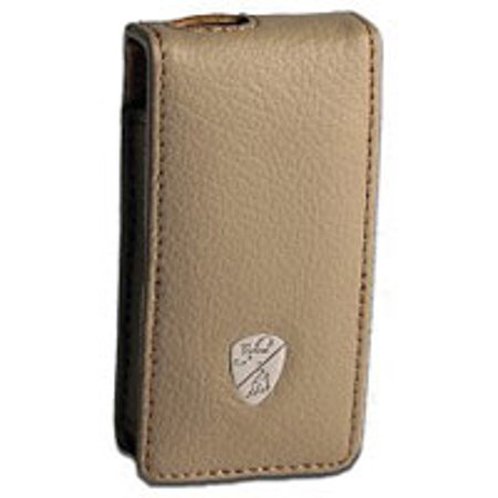 Lamborghini Deluxe Fitted Leather Case for the Ipod Nano, Beige. #LM610BE
