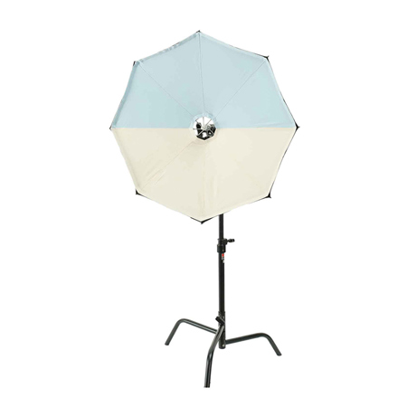 LightBridge 3' Color Bounce Insert for SnapBridge, Day Blue & Unbleached Muslin