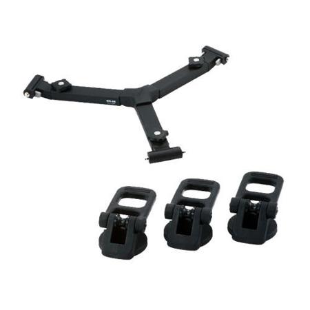 Libec FP-6B Large Rubber Foot Pads for T102B/T103B/T150B/T150C/T150F (3 pc set)