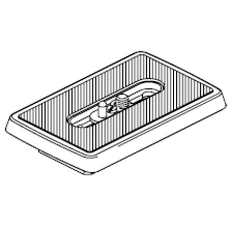 Libec Quick Release Plate for H22 Professional Fluid Head, Replacement