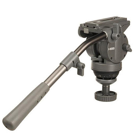 Libec H55 Video Fluid Head with PH-7 Pan Arm Handle & Camera Plate