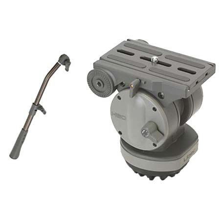 Libec H60 Tripod Fluid Head with PH-7 Pan Arm Handle & Camera Plate