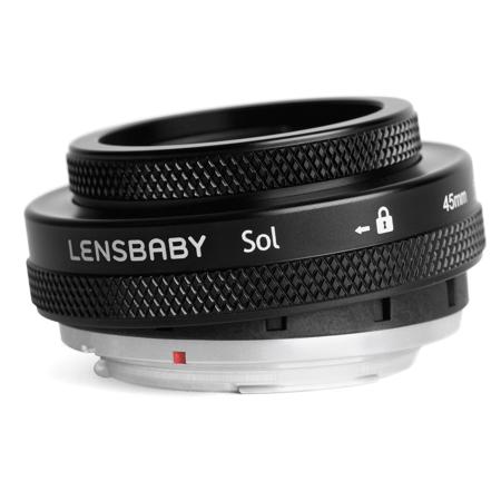 Lensbaby Sol 45, 45mm f/3.5 Lens for Canon EF, Manual Focus