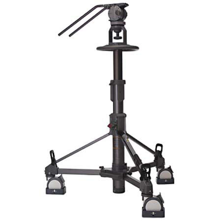 Libec LS70PDS Pedestal System with P110 Pedestal, H70 Fluid Head & Two PH7 Pan Arms, Supports 33.0 lbs