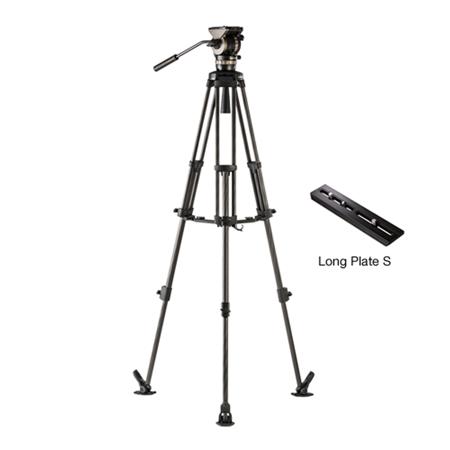 Libec NX-300MC 3-Section Carbon Fiber Tripod with NH30 Head and Mid Spreader