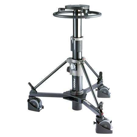Libec QD-10PD Pedestal System with QH1 Head and P1000 Pedestal Column and DL-15B Dolly