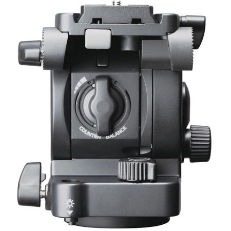 Libec RH25R Pan and Tilt Fluid Head with Pan Handle