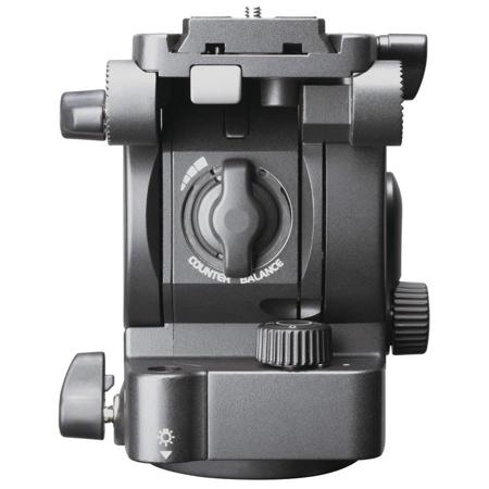 Libec RH35R Pan and Tilt Fluid Head with Pan Handle