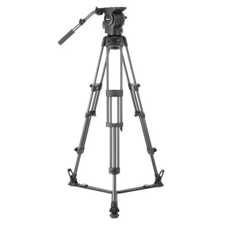 Libec RSP-750C 3-Section CF Video Tripod with RHP75 Head & SP-2B Floor Spreader