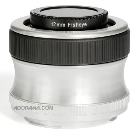 Lensbaby Scout with 12mm Manual Focus Fisheye SLR Lens f/Nikon F #LBSFEN