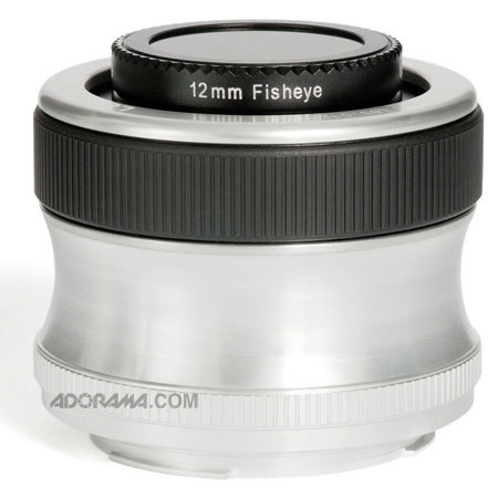 Lensbaby Scout with 12mm Manual Focus Fisheye SLR Lens f/Sony Alpha #LBSFES