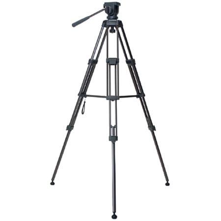 Libec TH650DV Kit with Head Tripod 6 lbs Height 59in