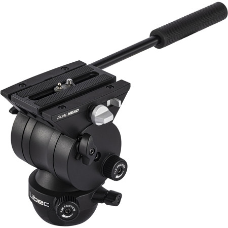 Libec TH-V H Ball and Flat Base Video Head with Pan Handle