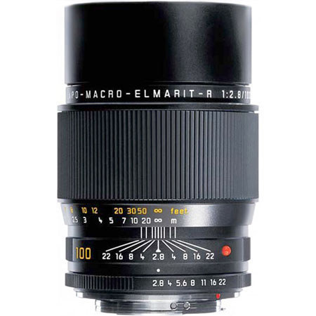 Leica Telephoto 100mm f/2.8 APO Elmarit R Macro MF Lens (with ROM Contacts)