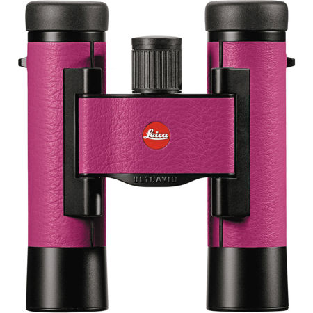 Leica 10x25 Ultravid Colorline Roof Prism Binocular, 5.2 Deg.Angle of View, Pink