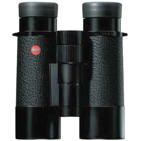 Leica 10x42 BL Ultravid, Water Proof Wide Angle Roof Prism Binocular with 6.3 Degree Angle of View, Black Leather, U.S.A.