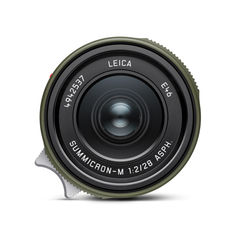 Leica 28mm f/2 Summicron-M Aspherical Safari Edition Lens, Olive