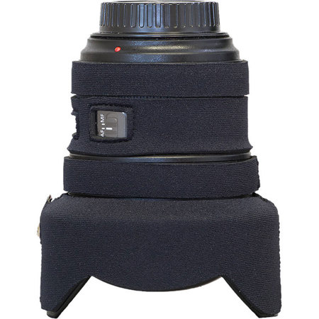 LensCoat Waterproof Neoprene Cover for Canon 11-24mm f4 Lens, Black