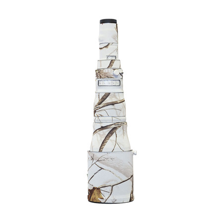 LensCoat Lens Cover for Canon RF 1200mm f/8 IS Lens, Realtree Snow