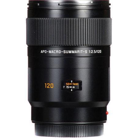 Leica APO-Macro-Summarit-S 120mm f/2.5 Lens for the S System 11070
