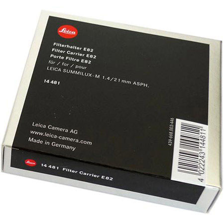 Leica VII to E82 Filter Adaptr for M 24mm f/1.4 Lens