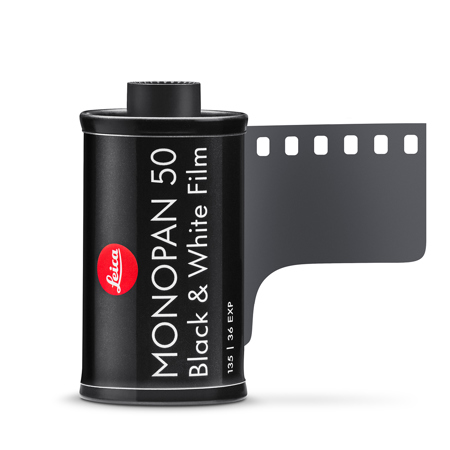 Leica Monopan 50 35mm Black and White Film, ASA 50