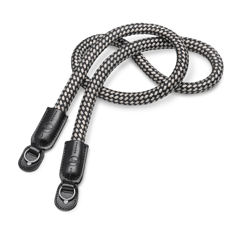 Leica 43.3" Leather Round Braided Camera Strap