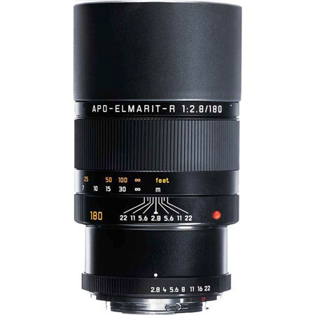 Leica 180mm f/2.8 APO-ELMARIT-R Telephoto Manual Focus Lens for R System, USA