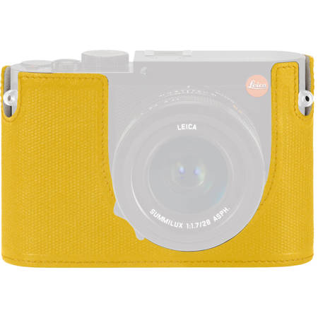 Leica Protector - Q (Typ 116), Leather, Yellow