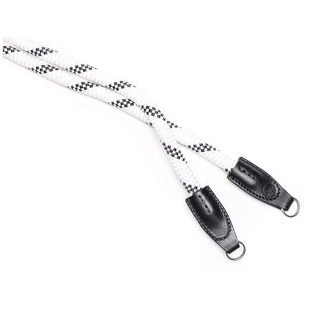 Leica 39"  O-Ring Rope Strap, White and Black