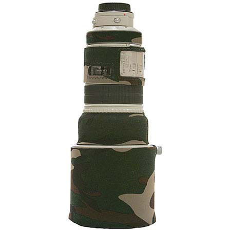 LensCoat LC2002FG Canon 200mm Lens Cover, Green