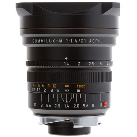 Leica 21mm f/1.4 Summilux-M Aspherical Lens, Black 11647 Leica 21mm f/1.4 Summilux-M Aspherical Lens, Black 11647