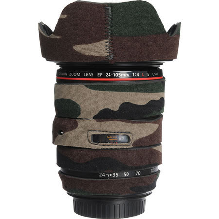 LensCoat LC24105FG Canon 24-105mm Lens Cover, Green
