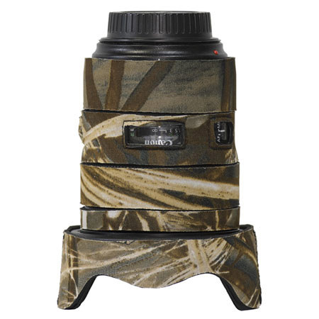 LensCoat Lens Cover for Canon 24-70mm f/2.8 II Lens, Realtree Max4 HD