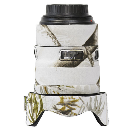 LensCoat Lens Cover for Canon 24-70mm f/2.8 II Lens, Realtree AP Snow