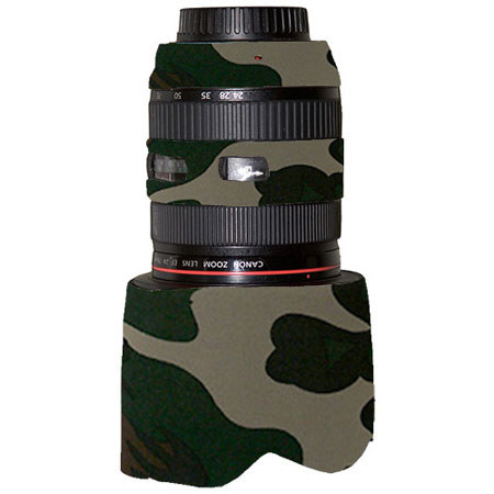 LensCoat LC2470FG Canon 24-70mm Lens Cover, Green Camo
