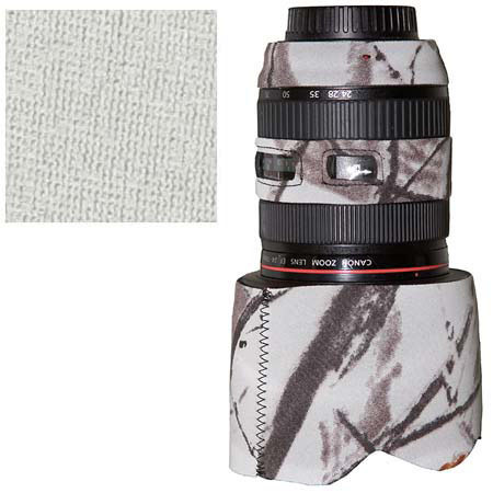 LensCoat Lens Cover for the Canon 24-70mm f/2.8 L Zoom Lens - White (cw)