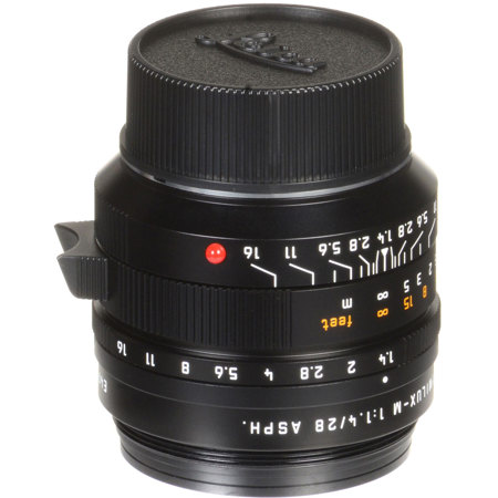 Leica 28mm f/1.4 Summilux-M Aspherical Lens, Black 11668 - Adorama