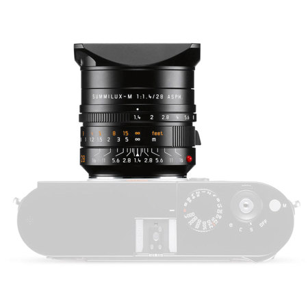 Leica 28mm f/1.4 Summilux-M Aspherical Lens, Black 11668