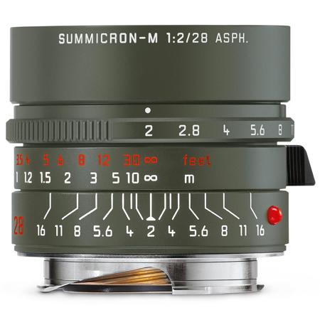 Leica Summicron-M 28mm f/2 ASPH. Edition "Safari" Lens - Open Box