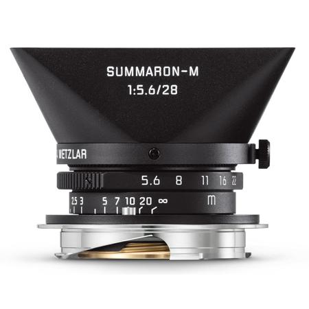 Leica 28mm f/5.6 Summaron-M Lens - Matte Black Paint Finish