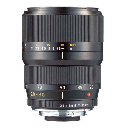 Leica 28-90mm f/2.8-4.5 VARIO-ELMARIT-R Aspherical Wide Angle - Telephoto Manual Focus Zoom Lens for R System