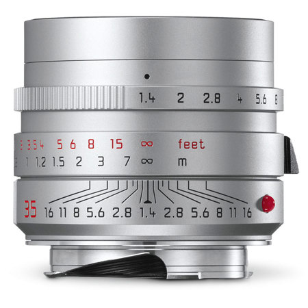 Leica 35mm f/1.4 Summilux-M ASPH FLE Lens, Silver, #11675