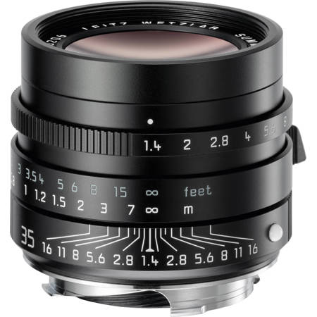 Leica 35mm f/1.4 Summilux-M ASPH FLE Lens, Black "Leitz Wetzlar" Mono Limited Edition, #11700