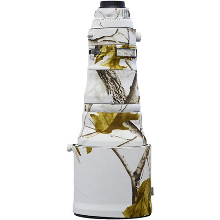 LensCoat Lens Cover for Canon 400mm f/2.8 IS III Lens, Realtree AP Snow