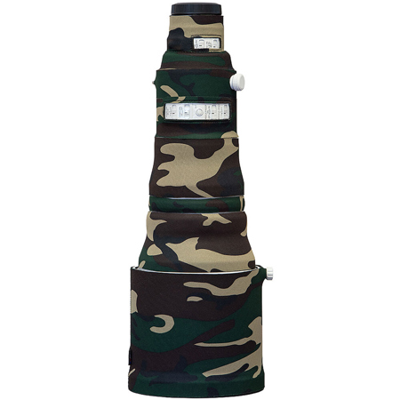 LensCoat Lens Cover for Canon RF 400mm f/2.8 IS Lens, Forest Green Camo
