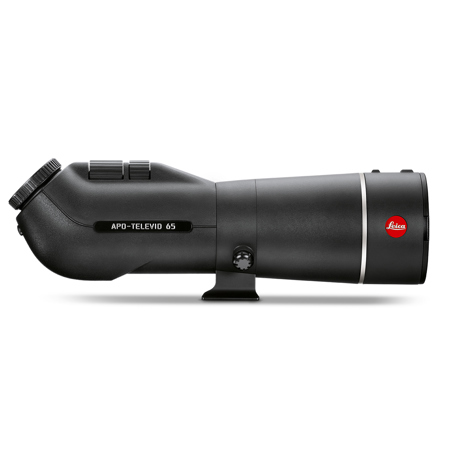 Leica APO-Televid 65 65mm Angled Spotting Scope, Black/Silver