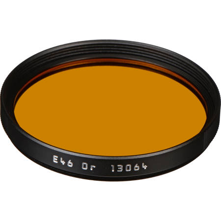 Leica E46 Filter for S/M/T/X Lenses, Orange