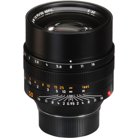 Leica 50mm f/0.95 Noctilux-M Aspherical Lens, Black 11602