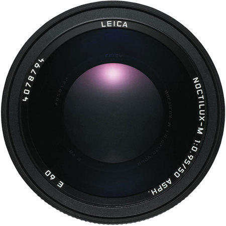 Leica 50mm f/0.95 Noctilux-M Aspherical Lens, Black 11602 - Adorama